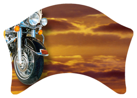 DABAN-330 Biker on Sunset